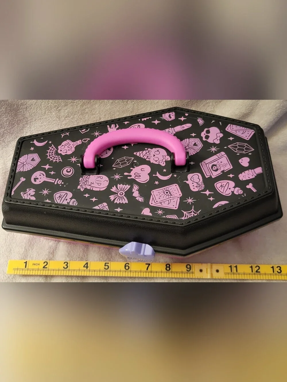 Monsters INC coffin Organizer. Make Up, School